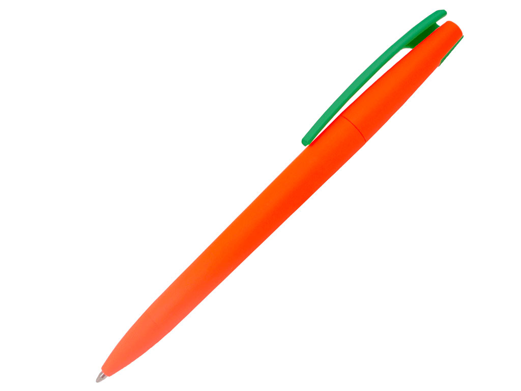 оранжевый: Ручка шариковая, пластик, оранжевый/зеленый Z-PEN Color Mix