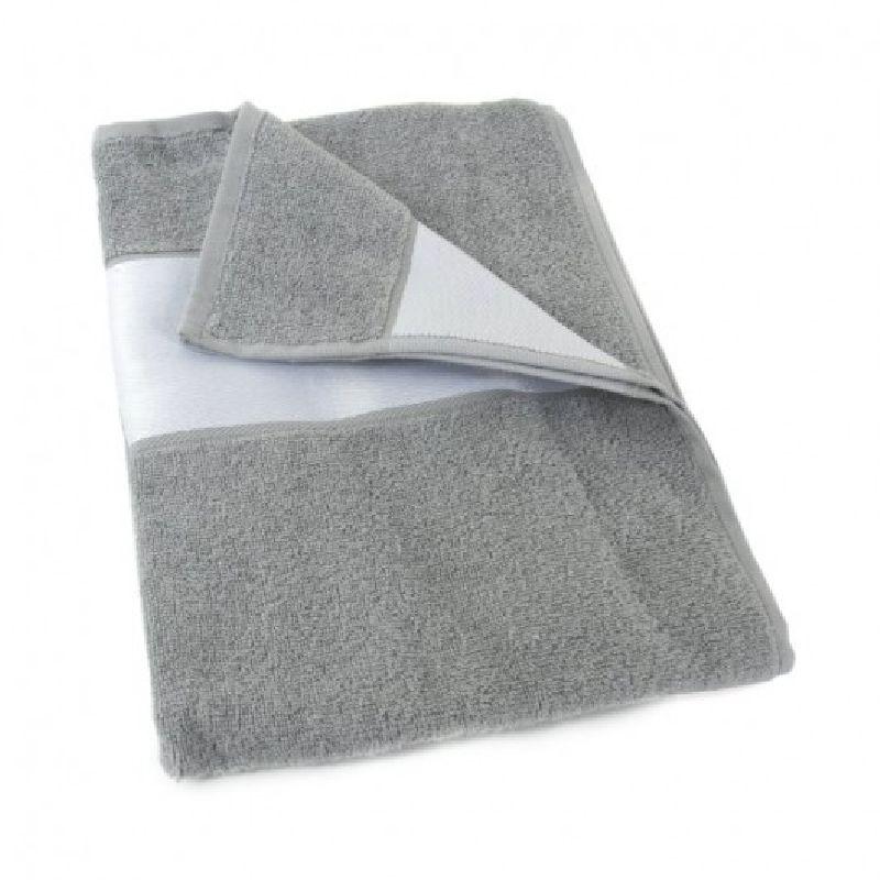 ПОЛОТЕНЦА ДЛЯ СУБЛИМАЦИИ: Полотенце Премиум 50х90см махровое СЕРОЕ