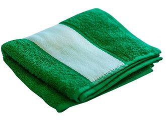 ПОЛОТЕНЦА ДЛЯ СУБЛИМАЦИИ: Полотенце 30х70см махровое ЗЕЛЕНОЕ
