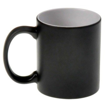 КРУЖКИ ДЛЯ СУБЛИМАЦИИ: Кружка хамелеон черная матовая