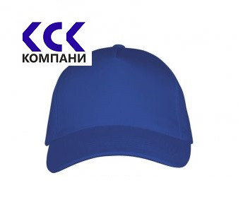 Бейсболки и кепки: Бейсболка , 100% x/б (Синий)