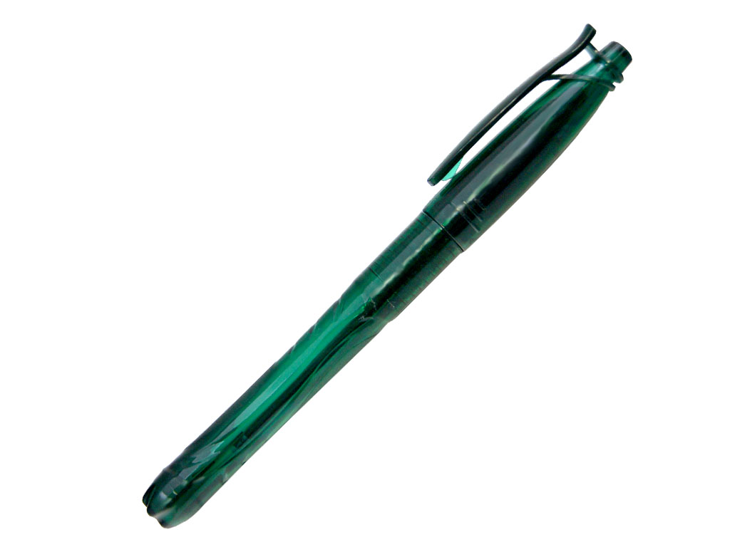 темно-зеленый: Ручка шариковая, пластик, темно-зеленый, BOTTLE Pen